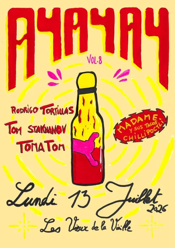 AY AY AY Vol. 8 flyer