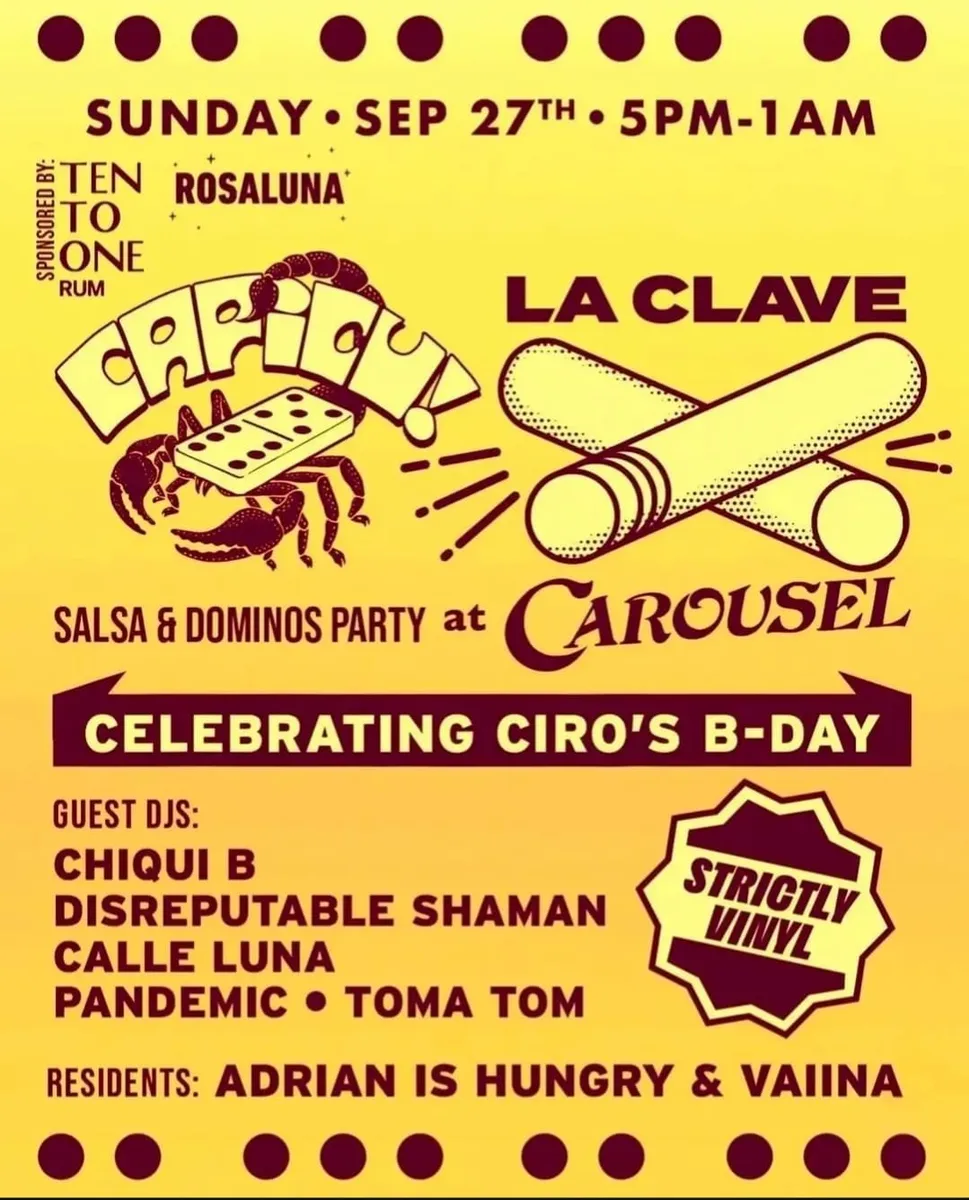 Flyer DJ Set TOMA TOM