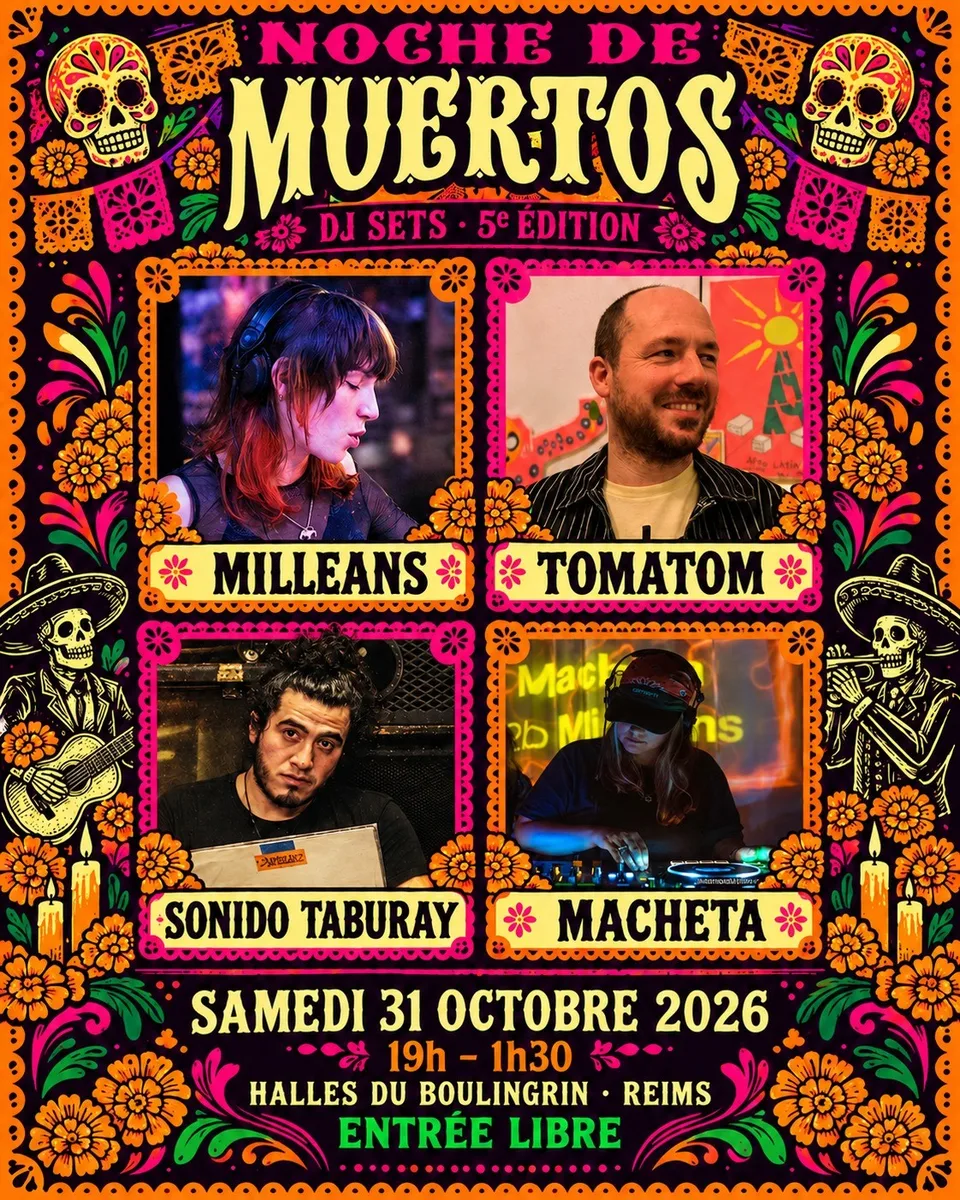 Flyer Noche de Muertos