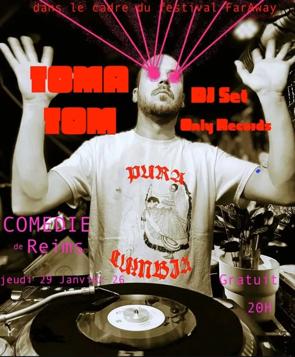 Flyer DJ Set TOMA TOM