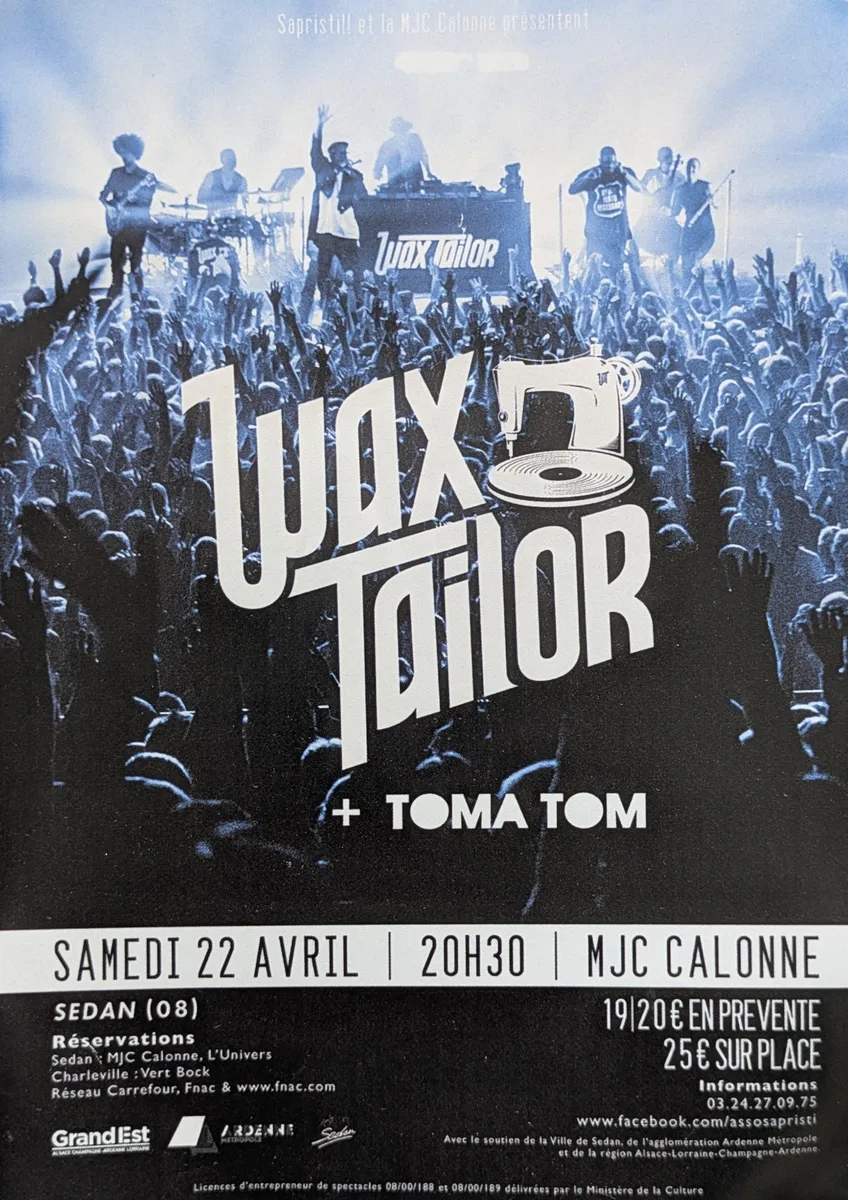 Flyer DJ Set TOMA TOM